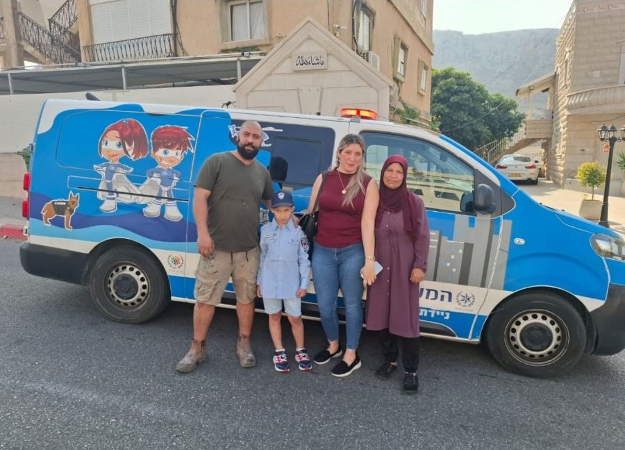  شرطة إسرائيل تحقّق حلم الشابّ راغب خضر من قرية وادي الحمام